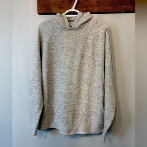 Men’s Banana Republic Pullover hoodie size XL in Light Heather Grey